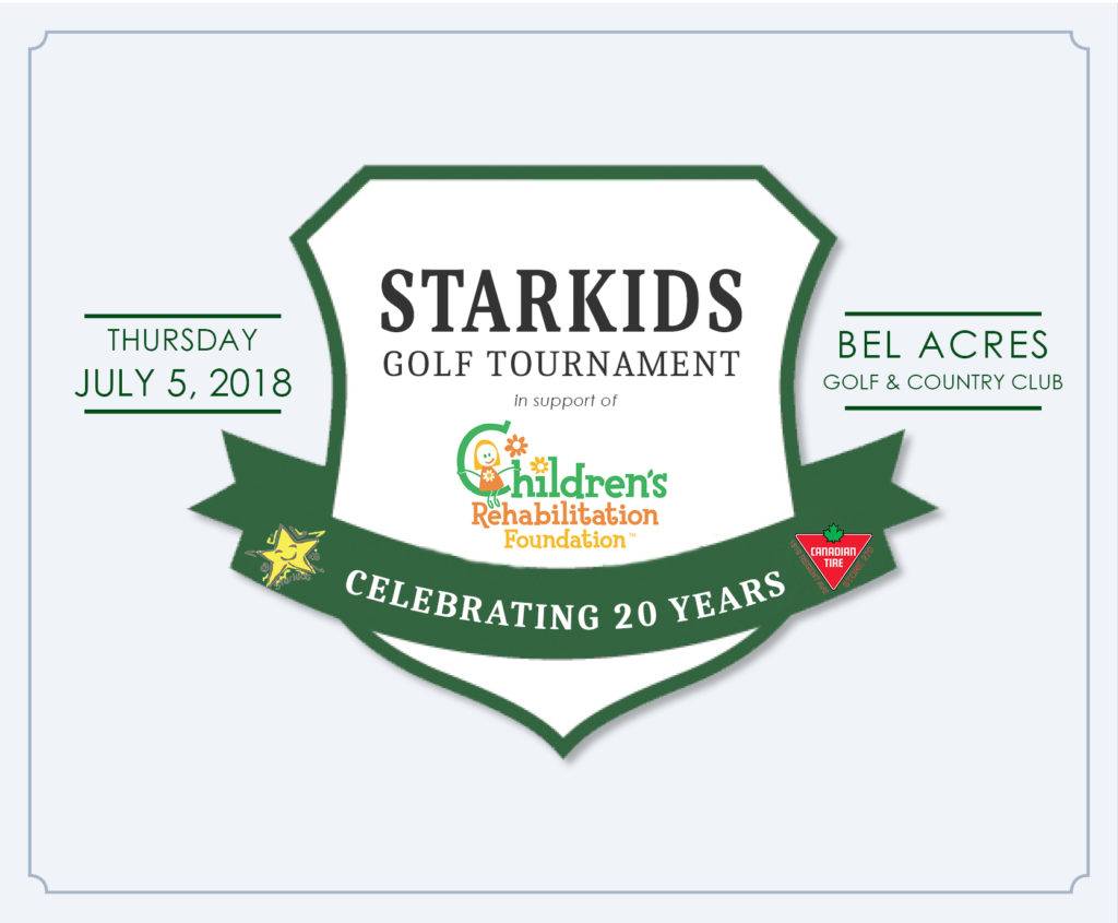 Starkids Golf Tournament Thursday July 5, 2018 at Bel Acres Gold and Country Club